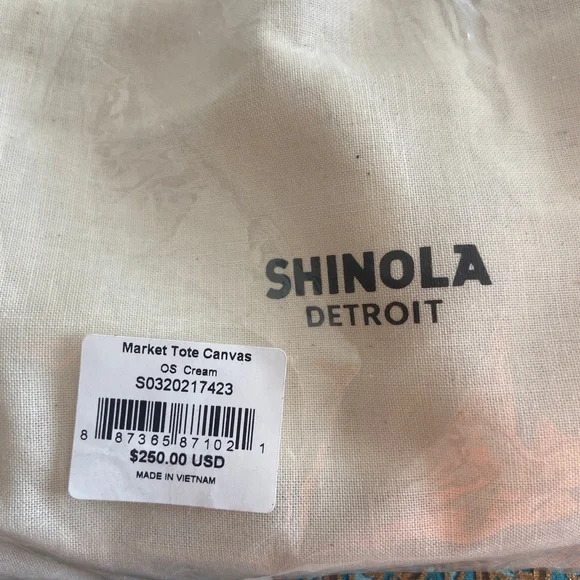 Shinola Canvas Market Tote - Picture 8 of 11